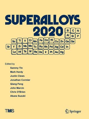 cover image of Superalloys 2020